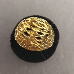 Vermeil Dome Ring